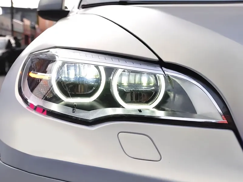 08+ BMW X6 LED Headlights E71 Upgrade