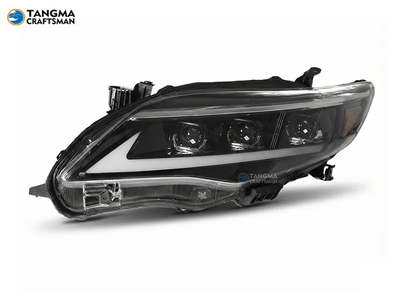 2011+ Toyota Corolla US Headlight Assembly Triple LED DRL