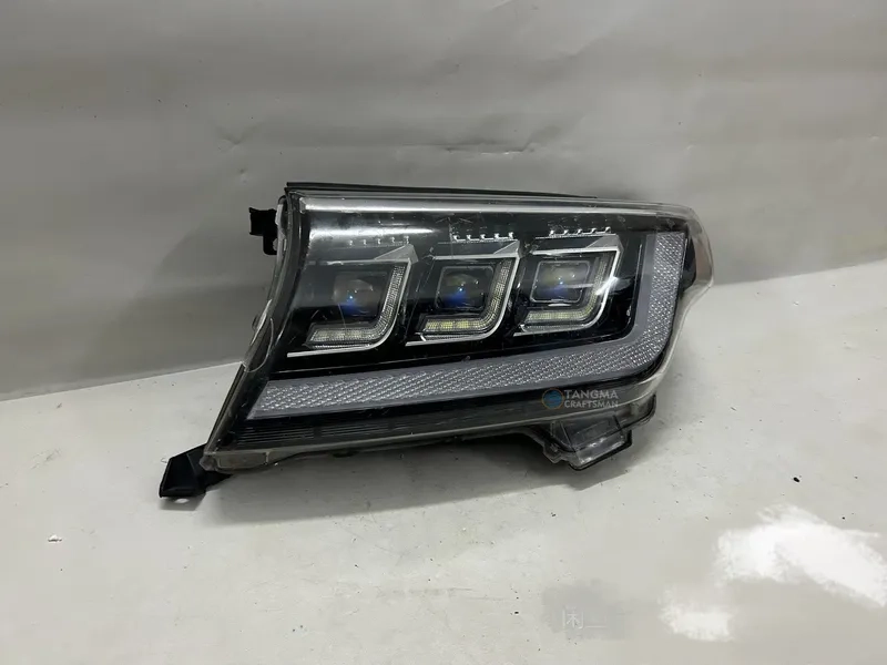 07-15 Land Cruiser Headlights Bi-LED DRL Assembly