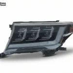 07-15 Land Cruiser Headlights Bi-LED DRL Assembly