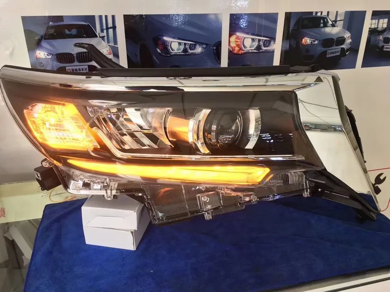 2018+ Toyota Prado LED Headlights Projector DRL