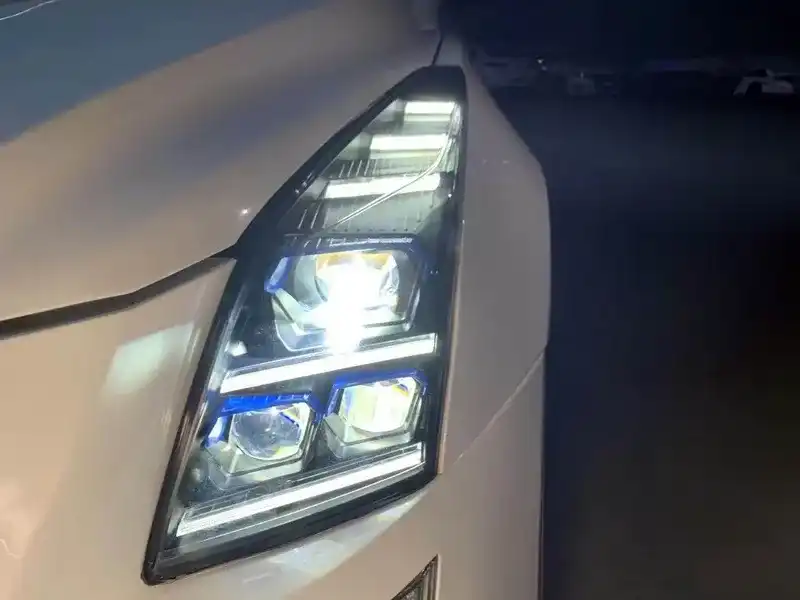 14+ Cadillac ATS LED Headlights Blue DRL Sequential