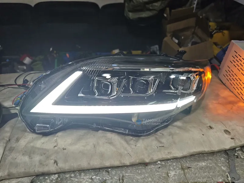 2011+ Toyota Corolla US Headlight Assembly Triple LED