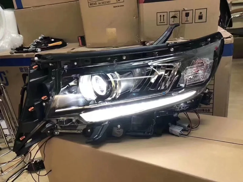 2018+ Toyota Prado LED Headlights Projector DRL