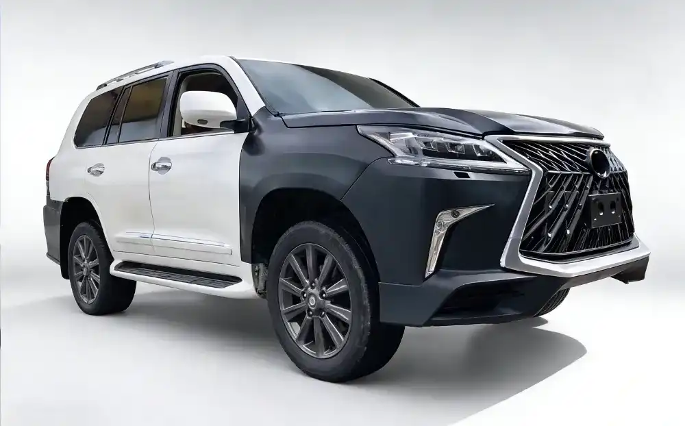 Lexus exterior kit rear bumper and diffuser look