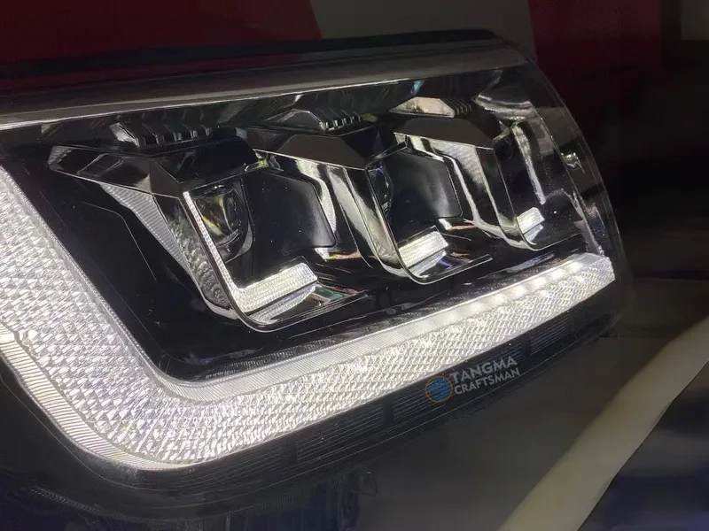 07-15 Land Cruiser Headlights Bi-LED DRL Assembly