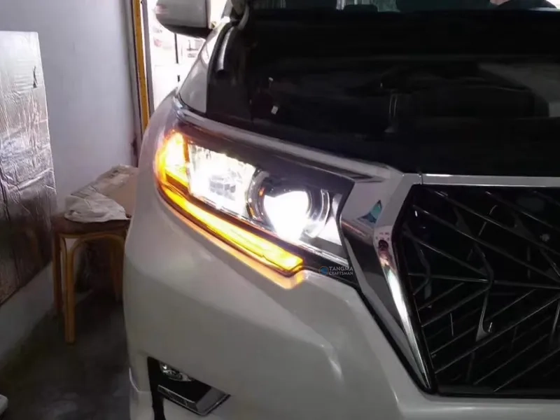 2018+ Toyota Prado LED Headlights Projector DRL