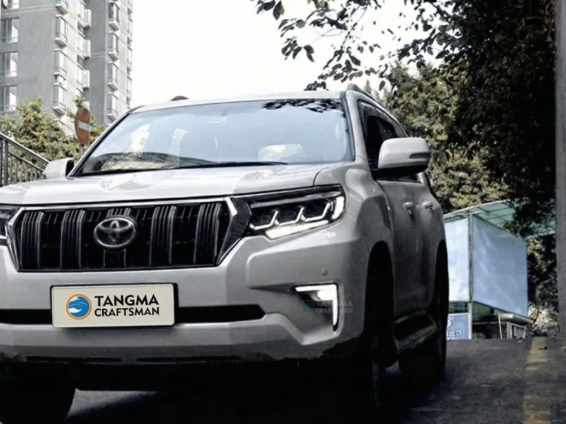 2018+ Toyota Prado LED Headlights Assembly DRL Lens