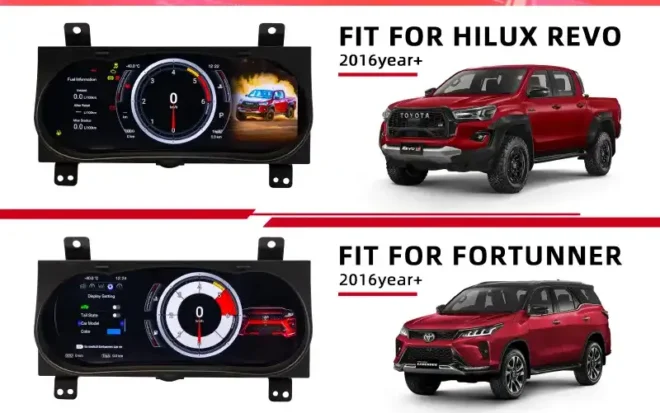 Yes. The Digital Cluster Dashboard LED supports multiple UI modes, including Sport, Comfort, and Simple, allowing drivers to customize the display style.