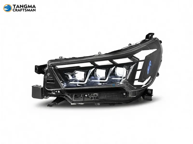 2021+ Toyota Hilux 3-LED Headlights Sequential DRL