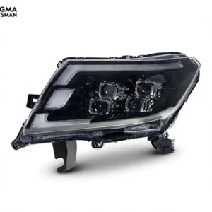 2014+ Nissan Navara NP300 LED Headlights DRL Sequential Lens