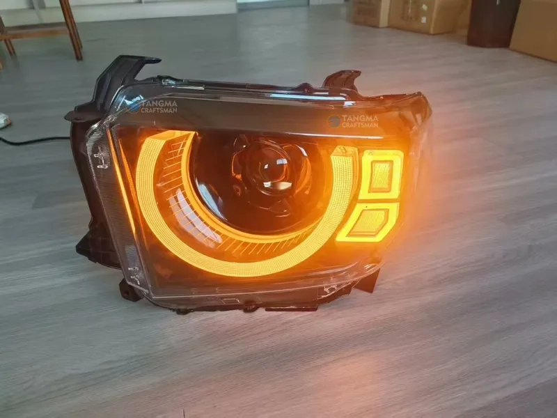 2014+ Toyota Tundra LED Headlights Defender Style DRL