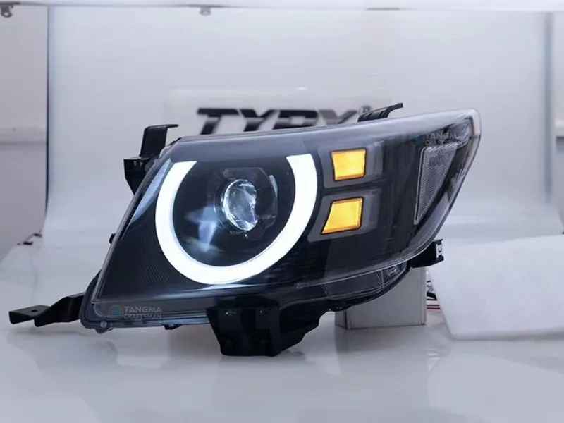 2012+ Hilux VIGO LED Headlights Defender Style