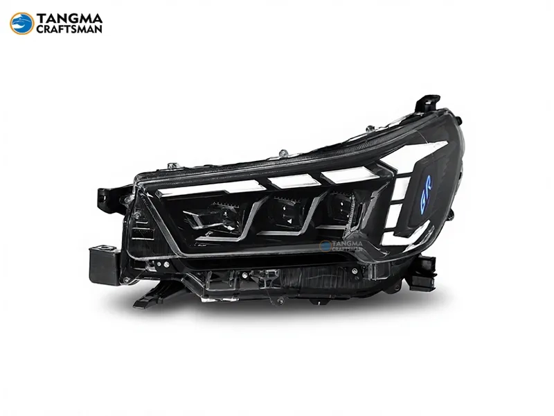 2021+ Toyota Hilux 3-LED Headlights Sequential DRL