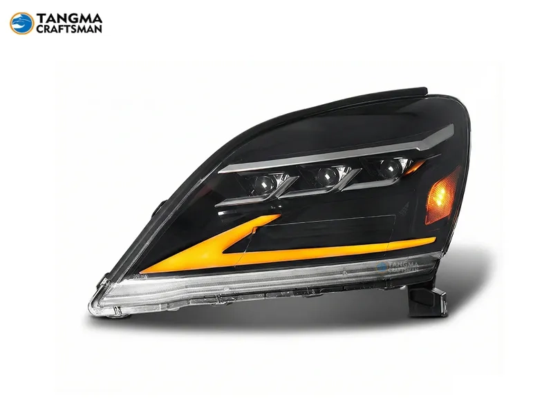 2003+ Lexus GX470 LED Headlights Triple LED DRL