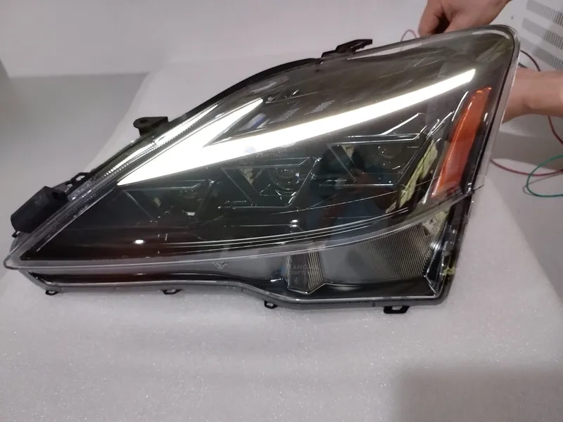 2006+ Lexus IS LED Headlight Triple Eye DRL Assembly
