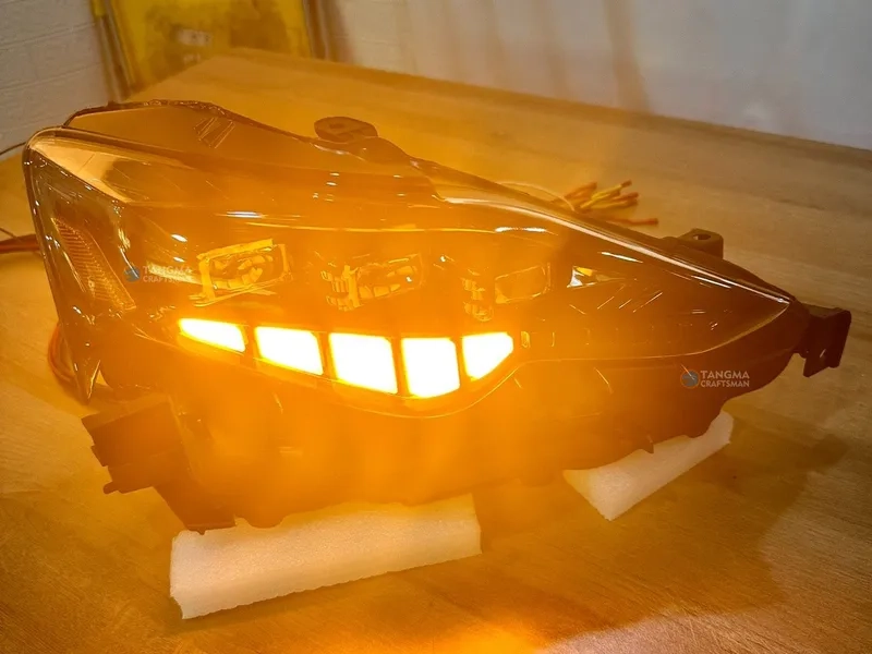 2013+ Lexus IS LED Headlight Triple Lens Sequential