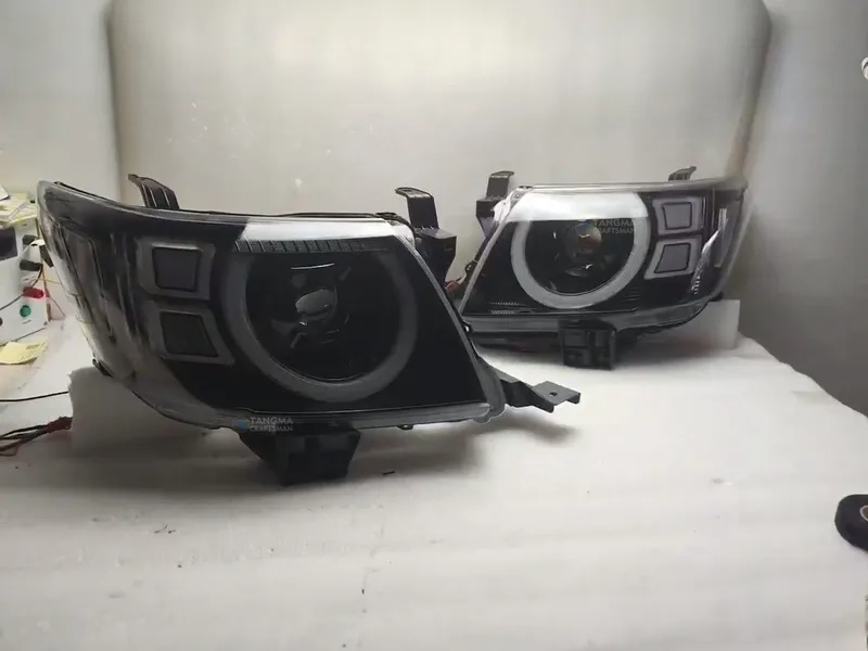 2012+ Hilux VIGO LED Headlights Defender Style