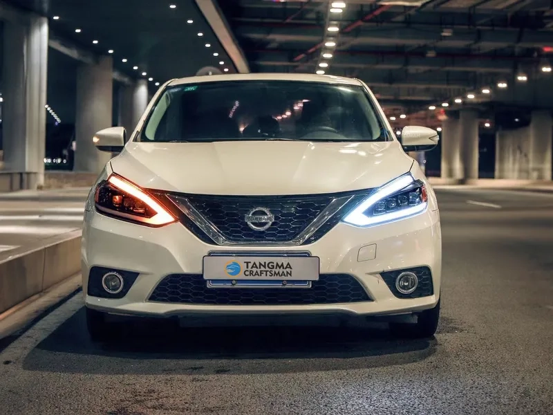 2015+ Nissan Sylphy LED Headlights DRL Flowing Signal