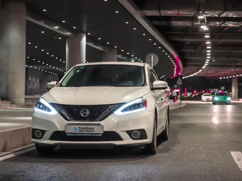 2015+ Nissan Sylphy LED Headlights DRL Flowing Signal