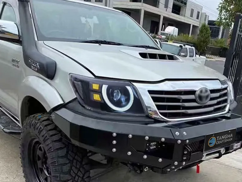 2012+ Hilux VIGO LED Headlights Defender Style