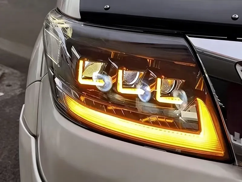 2012+ Toyota Hilux VIGO LED Headlights Sequential DRL