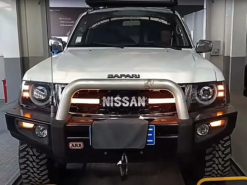 2005+ Nissan Patrol Y61 LED Headlights Retrofit Laser