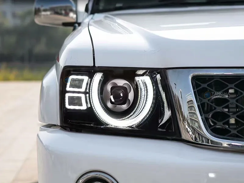 2005+ Nissan Patrol Y61 LED Headlights Retrofit Laser