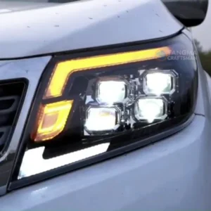 2014+ Nissan Navara NP300 LED Headlights DRL Sequential