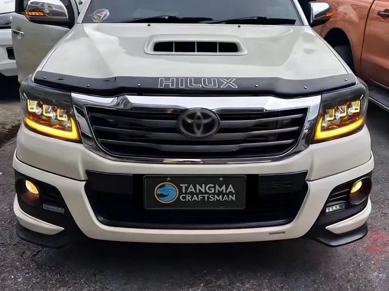2012+ Toyota Hilux VIGO LED Headlights Sequential DRL