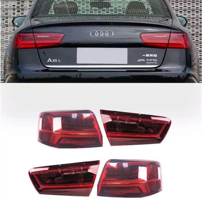 Audi A6 C7.5 LED Taillights: 2016-2018 Sequential Signal - Image 4